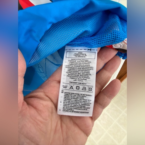 Adidas x Lego U LEGO KIDS’ TRAINING JACKET Windbreaker Size M Medium NWT 08/2021 - Picture 11 of 13